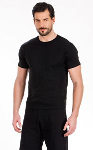 Ανδρικό T-Shirt με κλειστή λαιμουδιά 19411 minerva