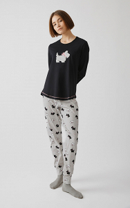 Terrier Women's Pyjama Set 52605 minerva