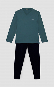 Minerva V- Neck Men's Pyjama Set 71279 minerva