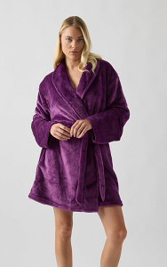 Fleece Γυναικεία Ρόμπα 52701 minerva