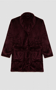 Fleece Uni Men's Robe 71308 minerva