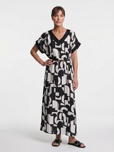 γυναικειο κοντομανικο φορεμα 26089 billys fashion