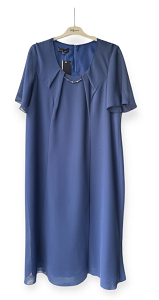 γυναικειο κοντομανικο φορεμα 2343 rodonna