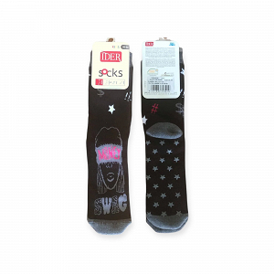 COTTON FASHION SOCKS WITH ABS  2520 ider