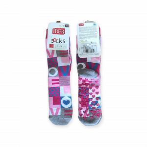 COTTON FASHION SOCKS WITH ABS  2520 ider