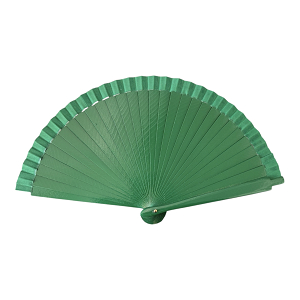 Βεντάλια ξύλινη μονόχρωμη 19cm 9075