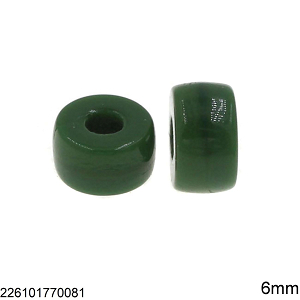 Αλογόχανδρα Γυάλινη 6x3.5mm με τρύπα 2mm 226101770