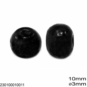 Wooden Bead 10mm with 3mm hole