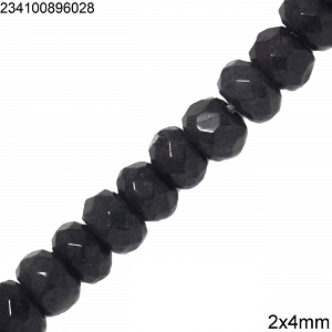 Faceted Beads Rondelle 2x4mm 234100896