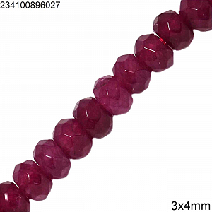 Faceted Beads Rondelle 2x4mm 234100896