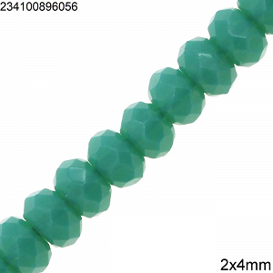 Faceted Beads Rondelle 2x4mm 234100896