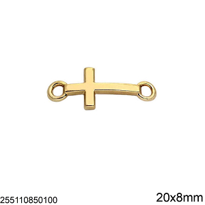 255110850 Διάστημα Χυτό Σταυρός 20x8mm