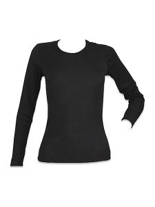 Thermal long sleeve women blouse