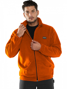 Bodymove Ανδρική Ζακέτα Fleece με Φερμουάρ 575