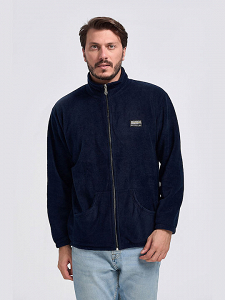 Bodymove Ανδρική Ζακέτα Fleece με Φερμουάρ 575