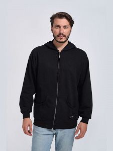 Bodymove 173 Ανδρική Φούτερ Ζακέτα με Κουκούλα