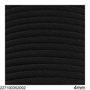 Κορδόνι Συνθετικό Πλεκτό 4mm 227100352
