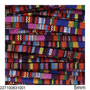 Boho Fabric Flat Cord 5mm 227100831
