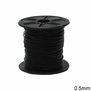 κορδονι δερμα 0.5mm 1μετρο