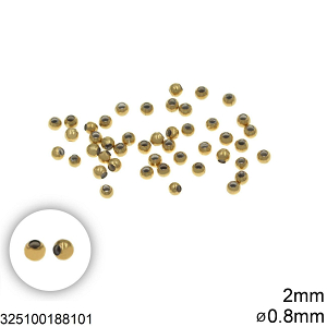 Στοπάκια Ατσάλινα 2mm με Τρύπα 1.5mm 10ΤΕΜΑΧΙΑ 325100188