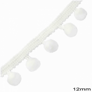 Pom Pon balls 12mm by meter 227100909