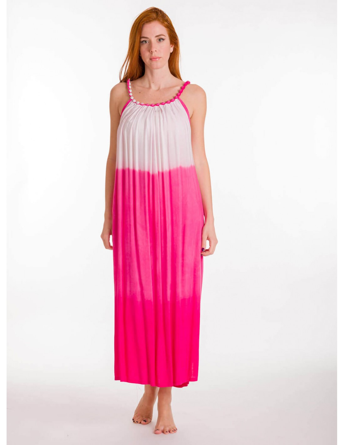 γυναικειο αμανικο φορεμα tie dye viscose 369 rima