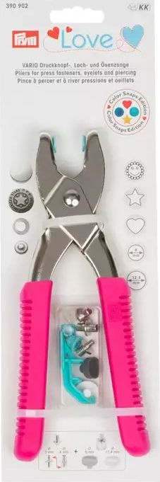 Prym Love Vario Pink Τανάλια με Μήτρες 3/4mm 390902