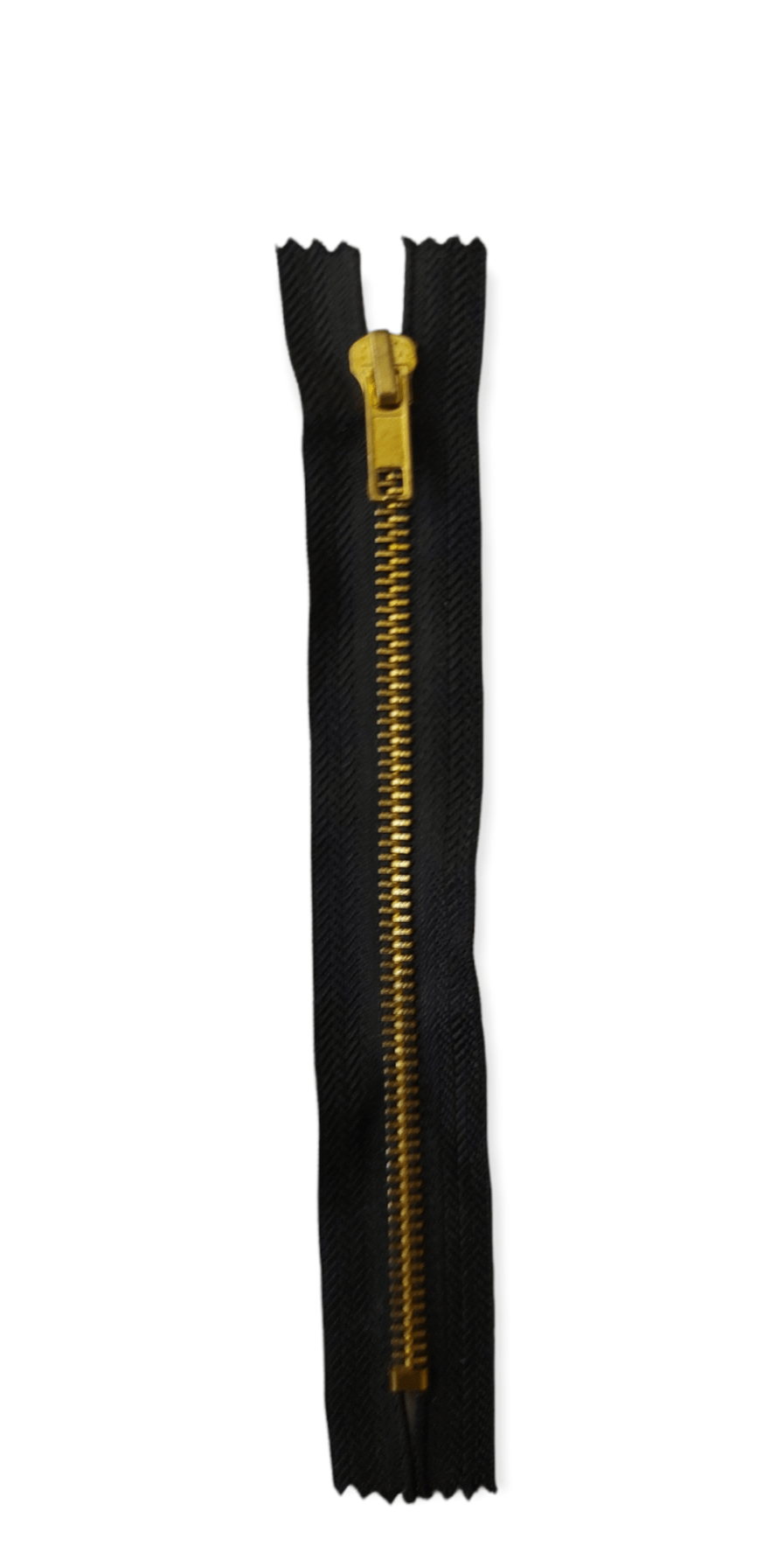 Φερμουαρ 18cm με χρυσα δοντια