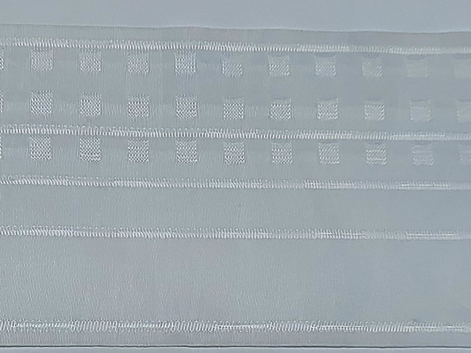 ΤΡΕΣΣΑ ΓΙΑ ΚΟΥΡΤΙΝΑ ΛΕΥΚΗ  16.5CM ΠΛΑΤΟΣ