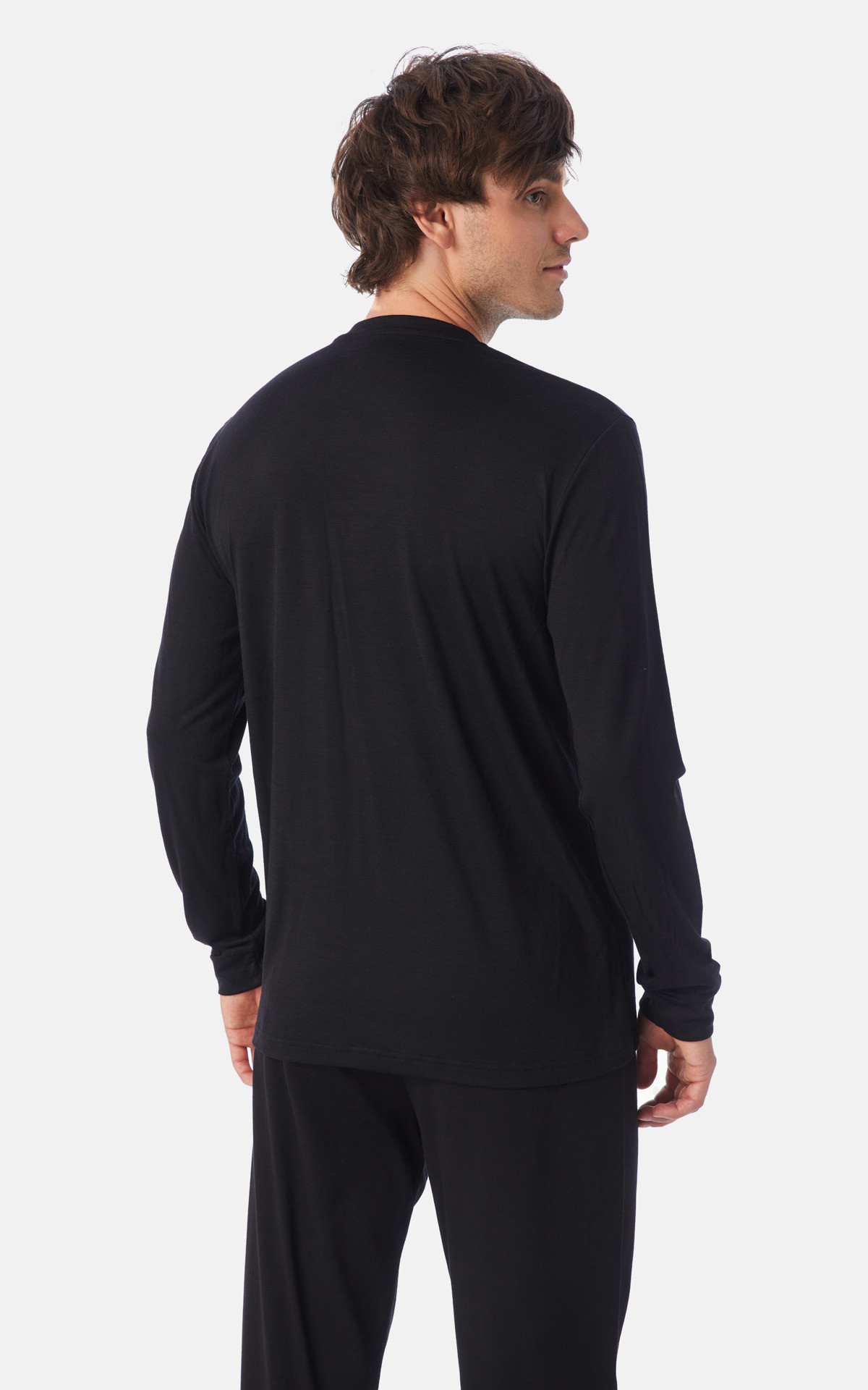 Fine Merino Wool Ανδρική Μάλλινη Μπλούζα 10307 minerva