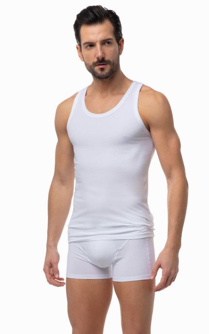 Minerva 90-12014 Ανδρικές Φανέλες Αμάνικες  2Pack