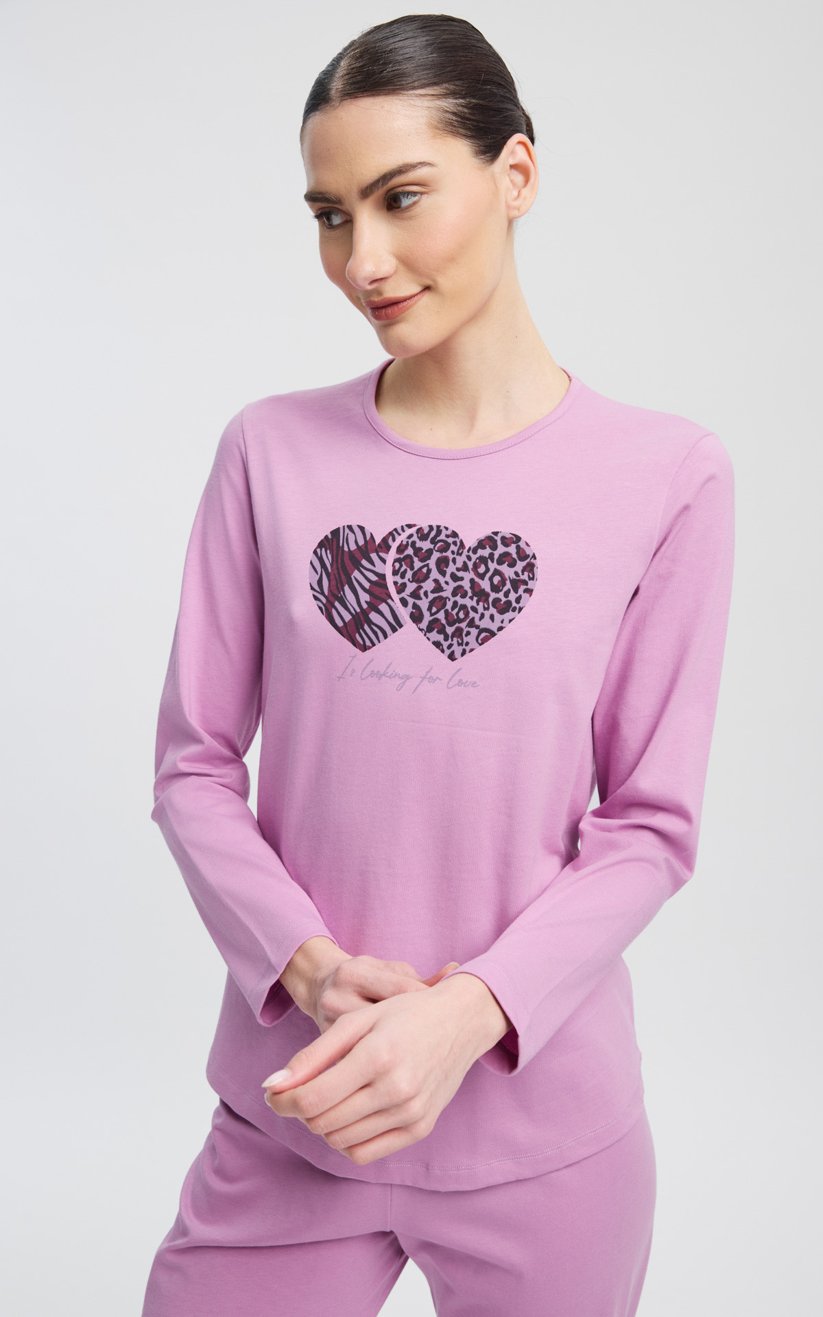Καρδιές Γυναικεία Πυτζάμα 53472 minerva
