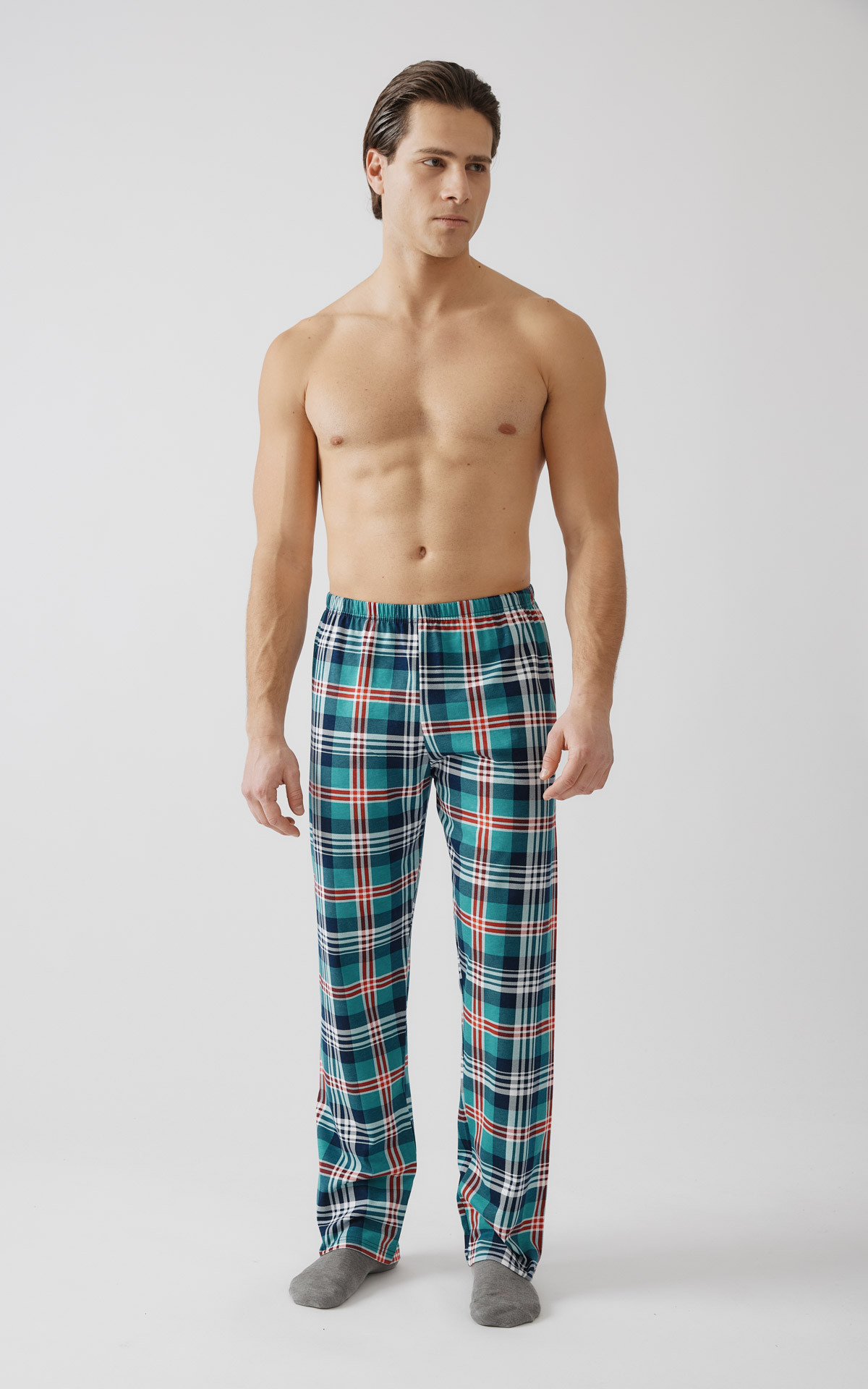 Men's Printed Pyjama Pants 71303 minerva