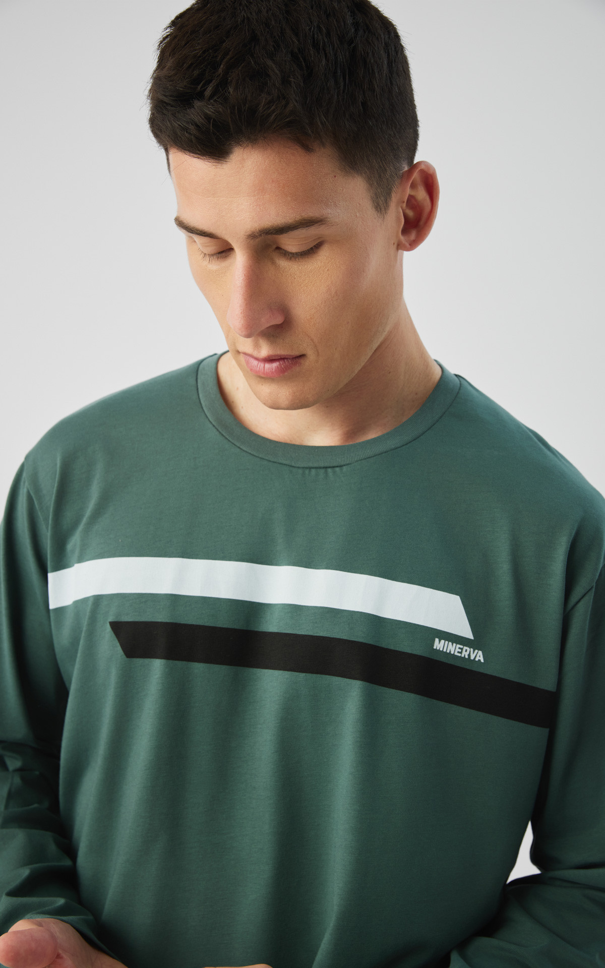 Minerva Stripes Ανδρική Πυτζάμα 71468 minerva