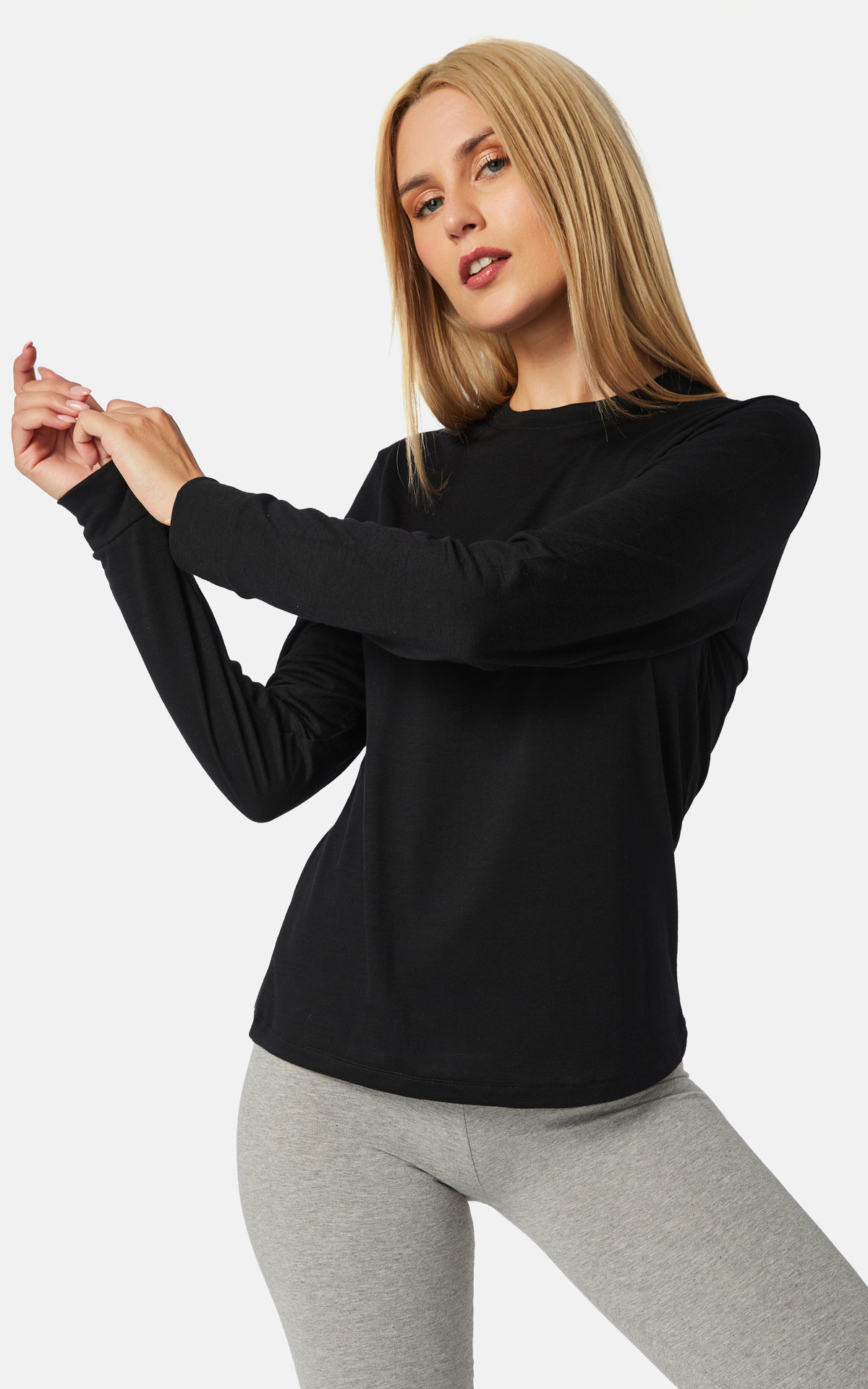 Fine Merino Wool Γυναικεία Μάλλινη Μπλούζα 80335 Minerva