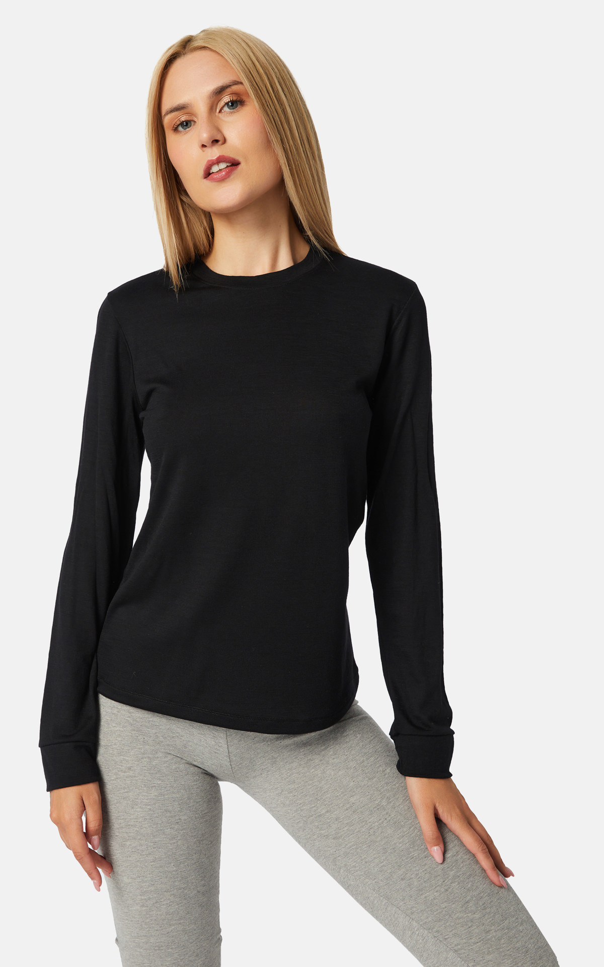 Fine Merino Wool Γυναικεία Μάλλινη Μπλούζα 80335 Minerva