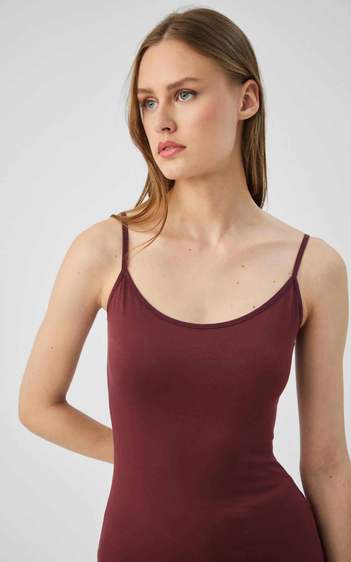 Fimelle TENCEL™ Modal Γυναικείο Αμάνικο Φανελάκι Μπριτέλα 91700 minerva