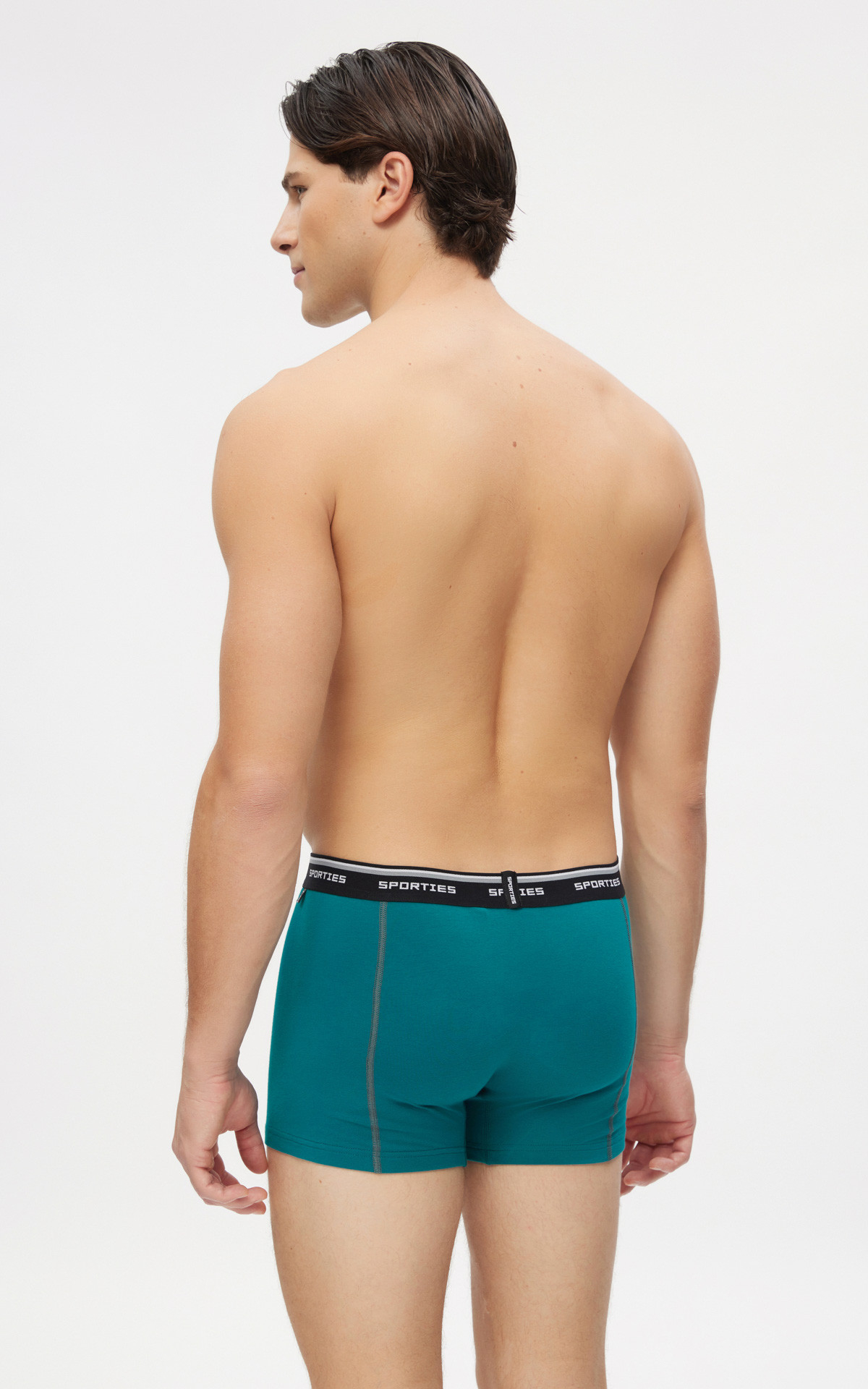Minerva Ανδρικά Boxer Μαύρο / Γκρι Μονόχρωμα 2Pack 29411
