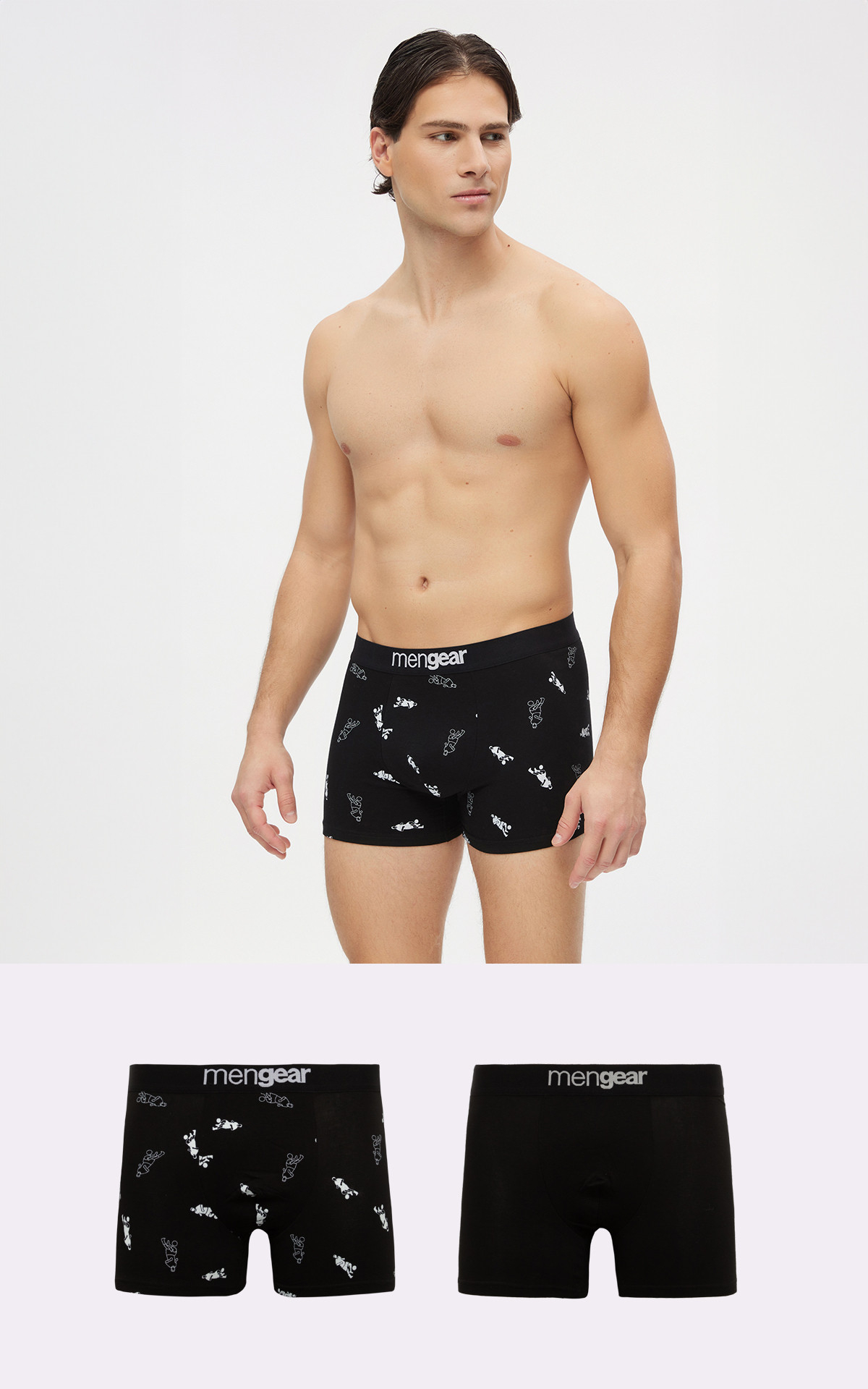 Striker Mengear Ανδρικό Boxer 2τμχ 29467 minerva