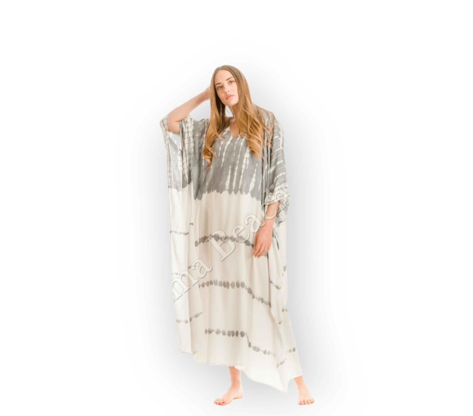 καφτανι βισκοζ shibori tie dye 673 rima