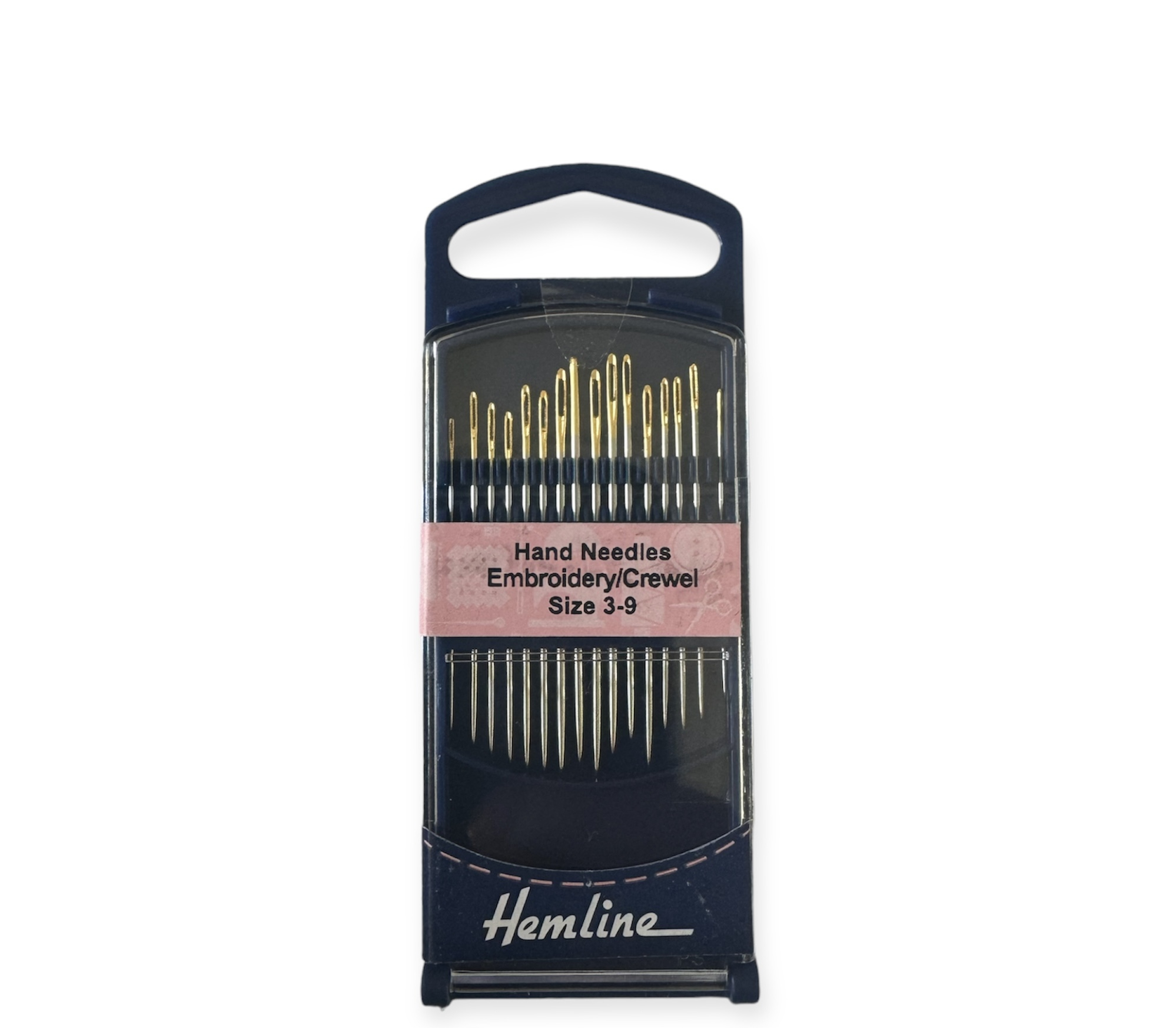 Βελόνες ΜΕΓΑΛΟ ΜΑΤΙ No 3-9 Hemline ART. 280G.39 (σετ 16τμχ)