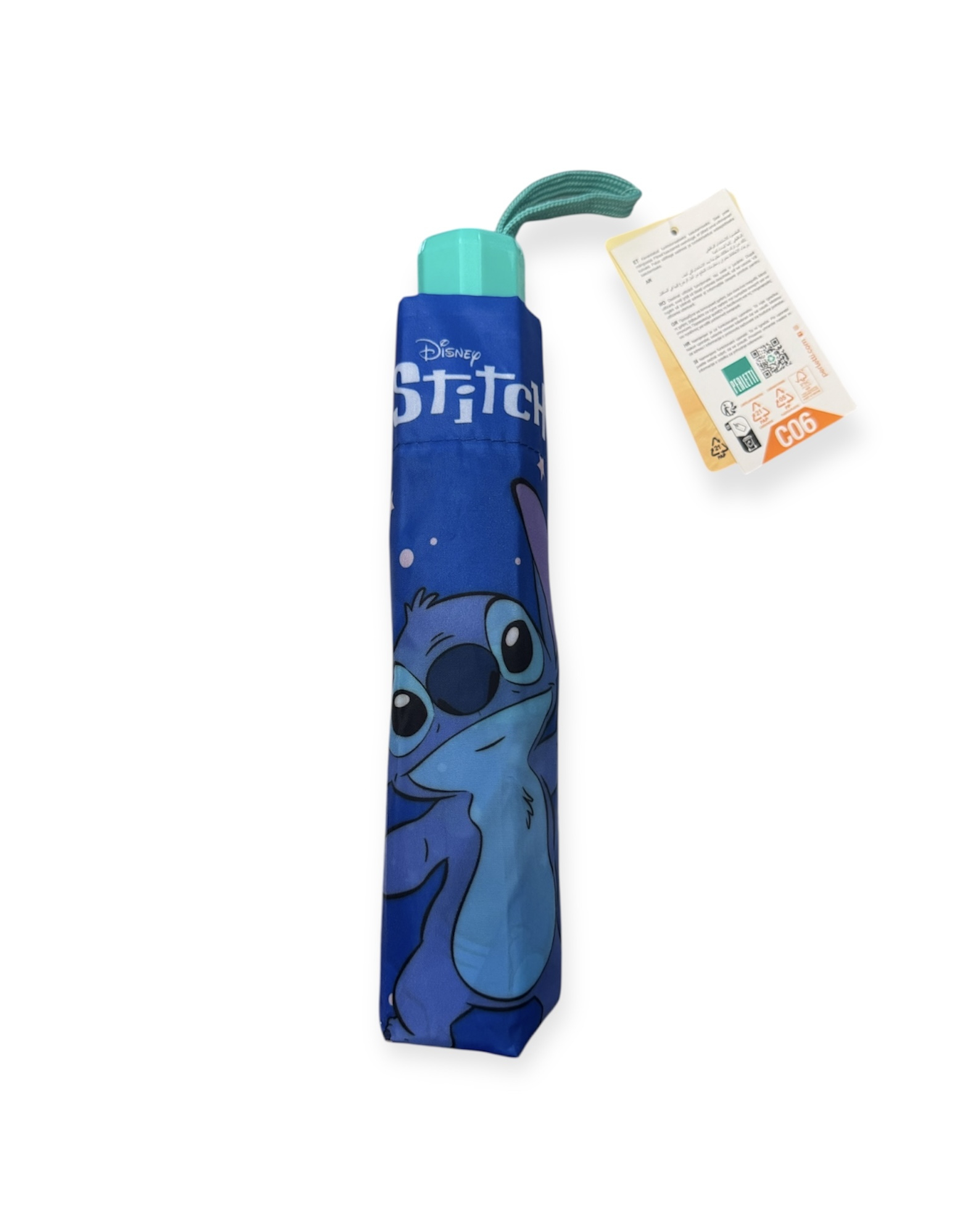 παιδικη ομπρελα stitch 75427 perletti