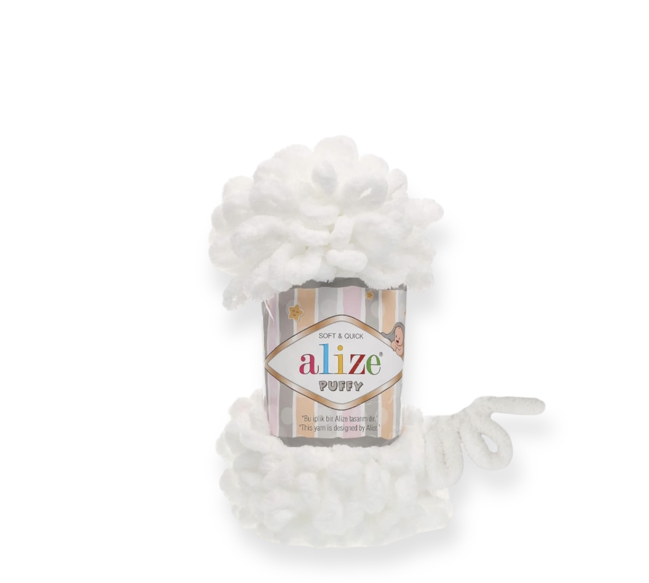 Alize Νήμα Πλεξίματος Συνθετικό Puffy  9m 100gr