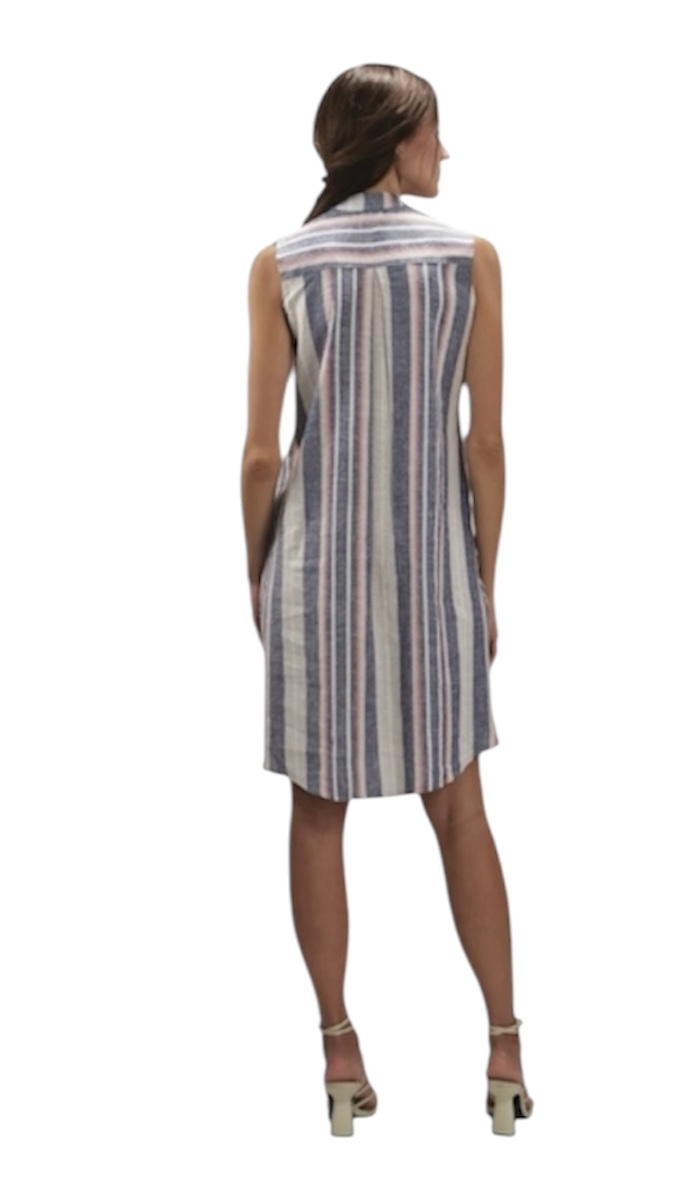 αμανικο γυναικειο φορεμα με κουμπια 26113 billys fashion