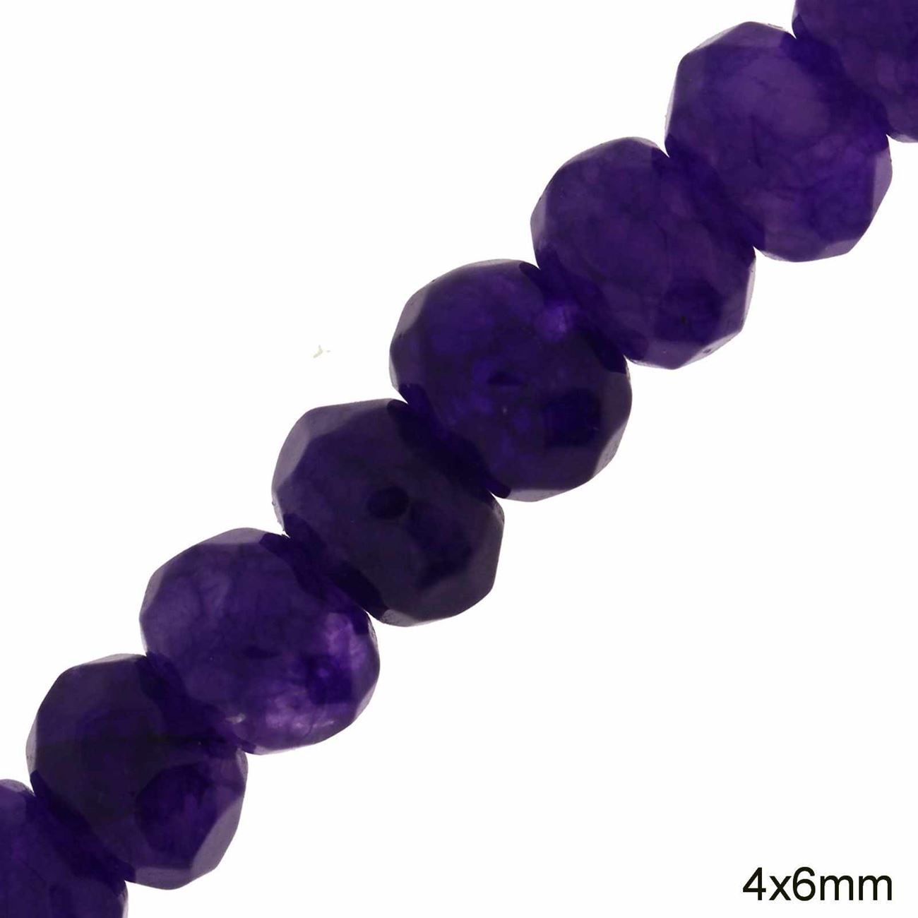 Χάνδρες Ροδέλα Ταγιέ 4x6mm 234100454
