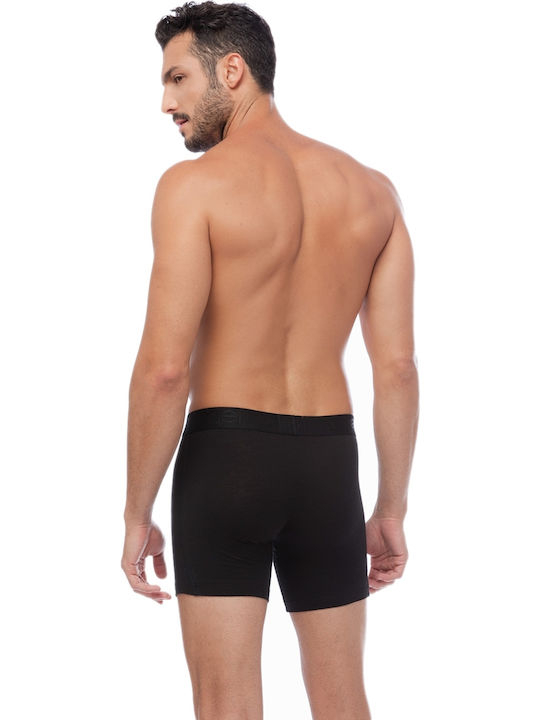 Minerva 90-20518 Ανδρικά Boxer Μονόχρωμα 2Pack