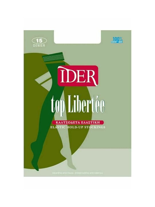 IDER Vanise Γυναικείες Ψηλές Κάλτσες 15 Den  1318