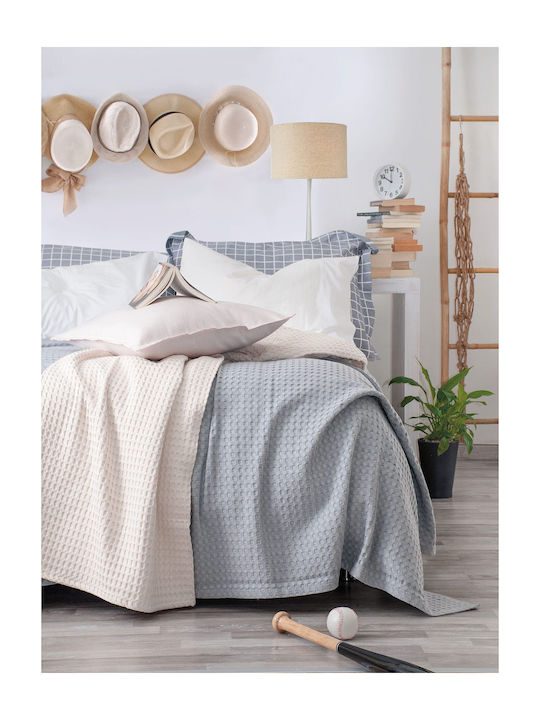 Rythmos Lexy Κουβέρτα Πικέ Μονή 160x240εκ113-121-004