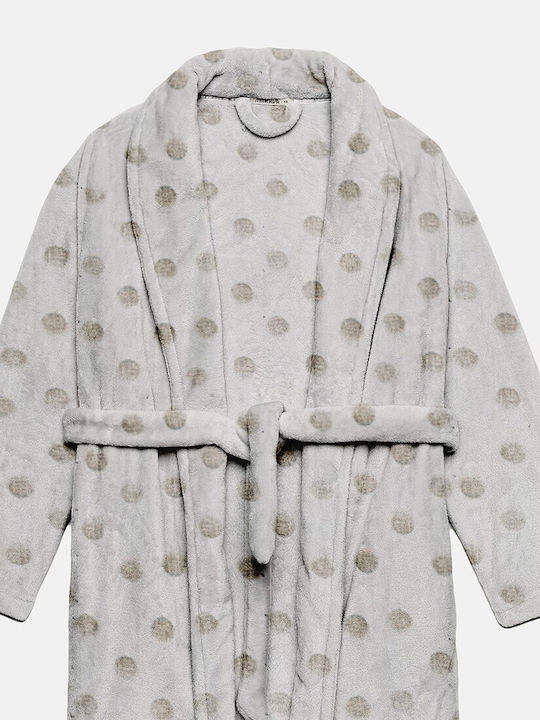 Dots Fleece Γυναικεία Ρόμπα 53083 minerva