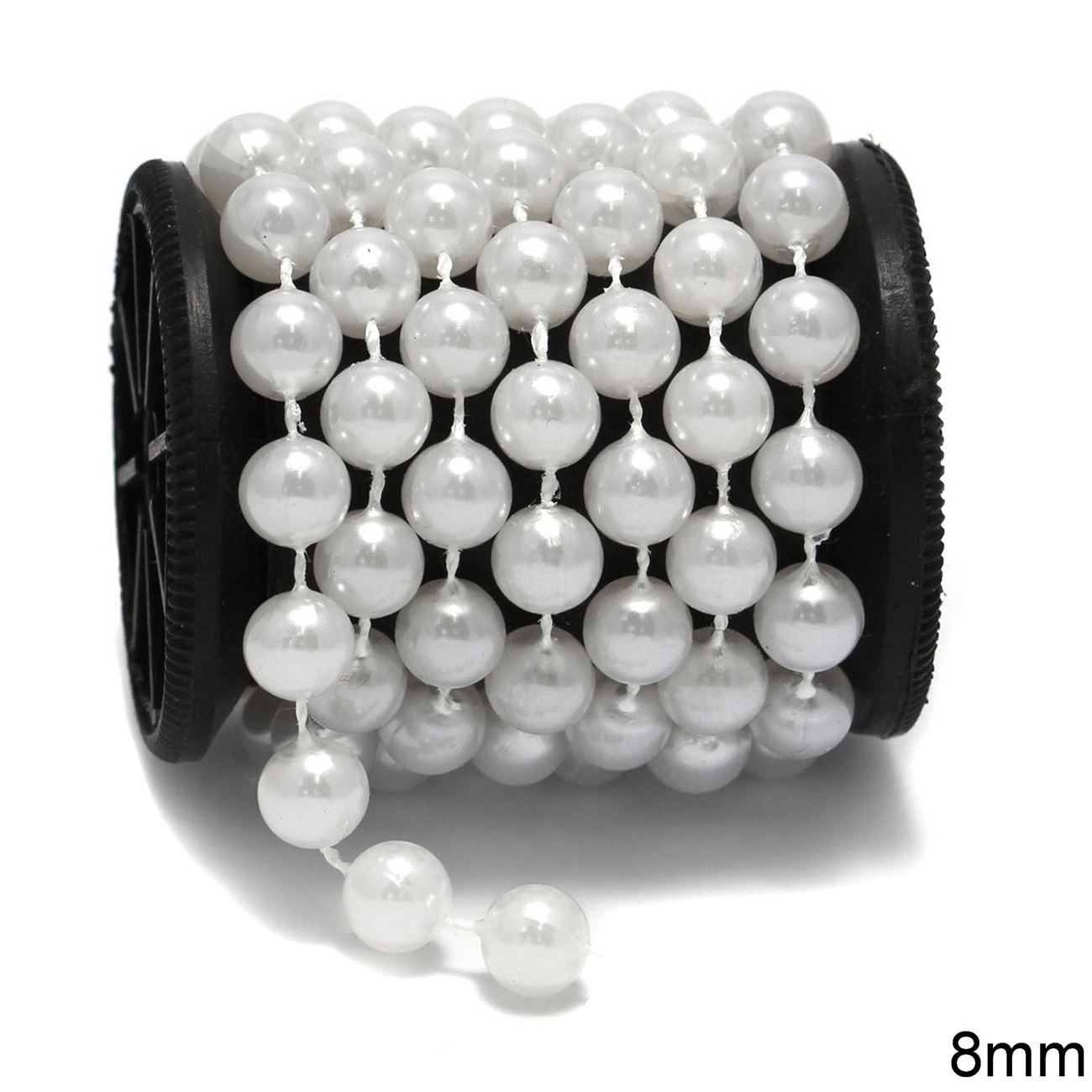 Plastic Pearl by Meter 8mm 233100208